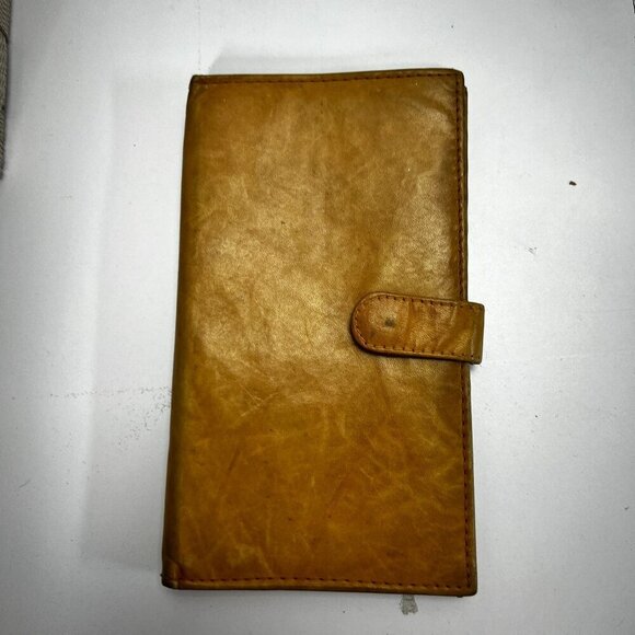 Vintage Marshal Credit Card Wallet Genuine Leather - Picture 2 of 4